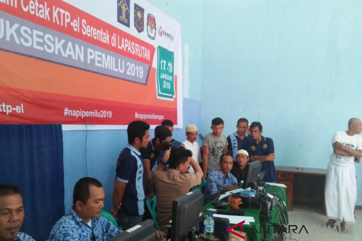 Lapas Salambue rekam e-KTP warga binaan