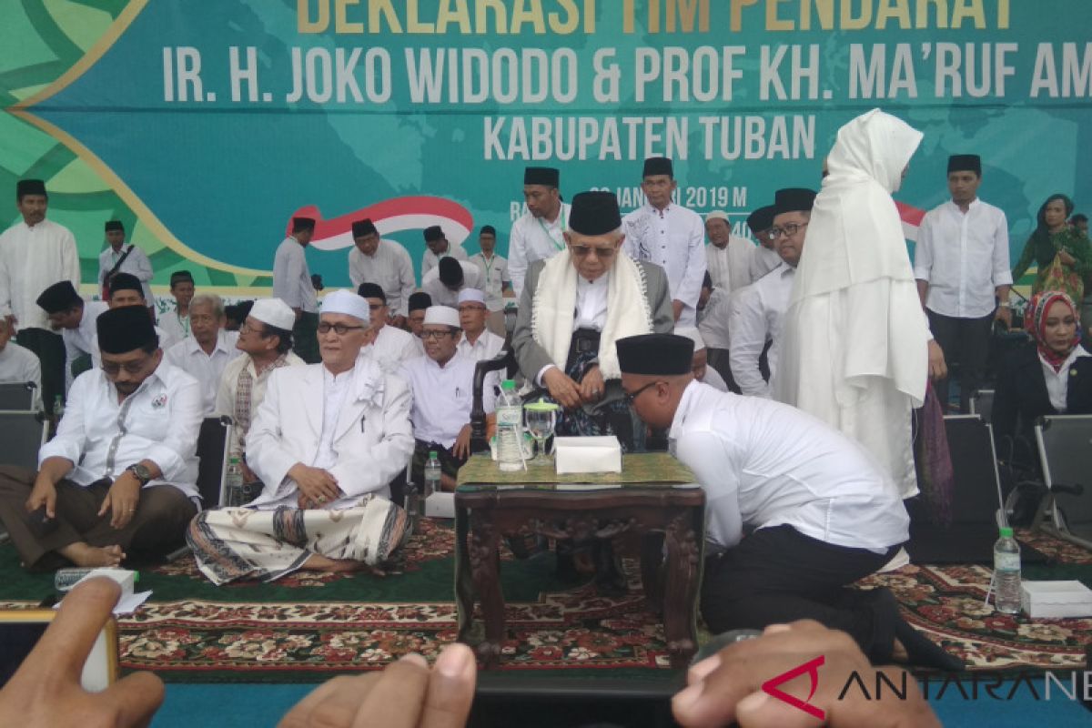 Ma'ruf Amin serahkan keputusan Ba'asyir kepada Pemerintah