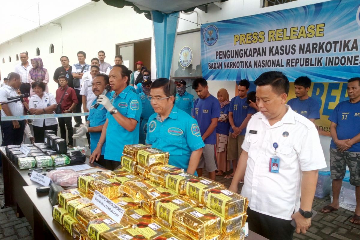 BNN kembali amankan 25 kg sabu jaringan internasional