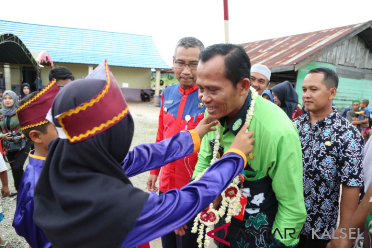 Bupati terkesan kemajuan Desa Handil Birayang Atas