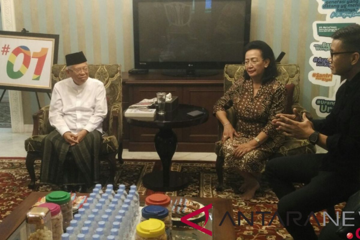 GKR Hemas temui Ma'ruf Amin terkait masalah kepemimpinan DPD