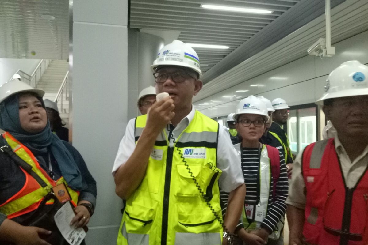 MRT Jakarta libatkan warga pada ujicoba akhir Februari