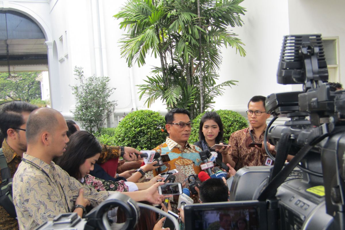 Moeldoko: Jokowi siap hadapi debat capres