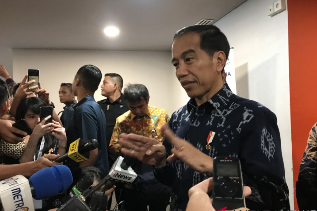 Jokowi berlatih debat pada H-1