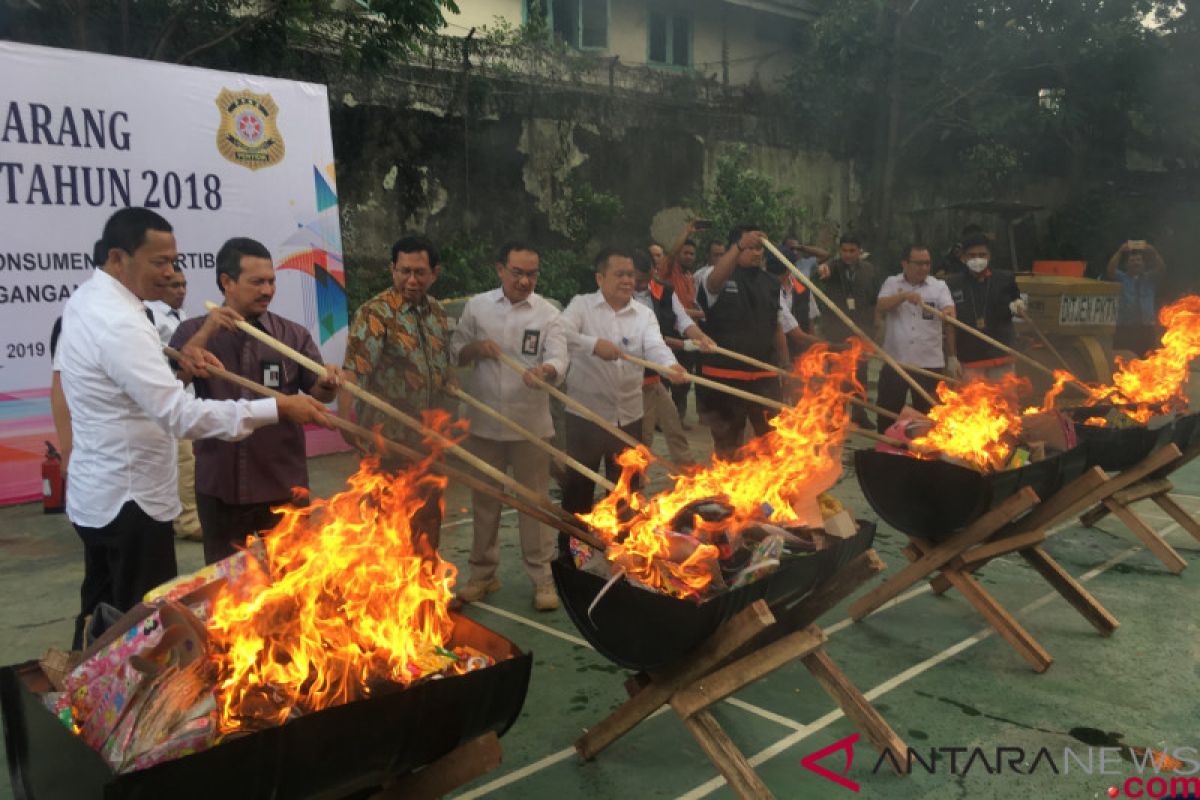 Baja dominasi barang yang dimusnakan Kemendag