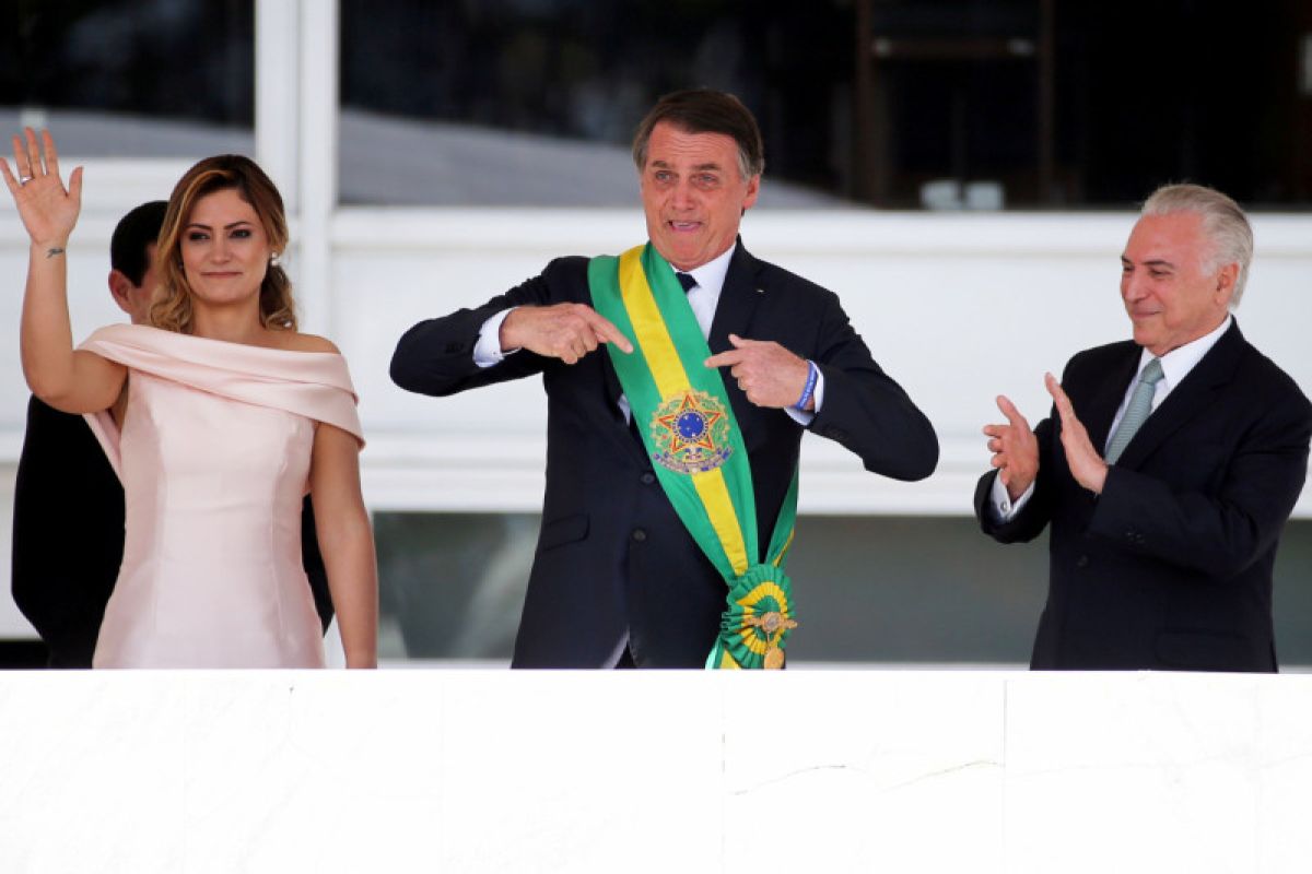 Jair Bolsonaro dilantik sebagai Presiden Brazil