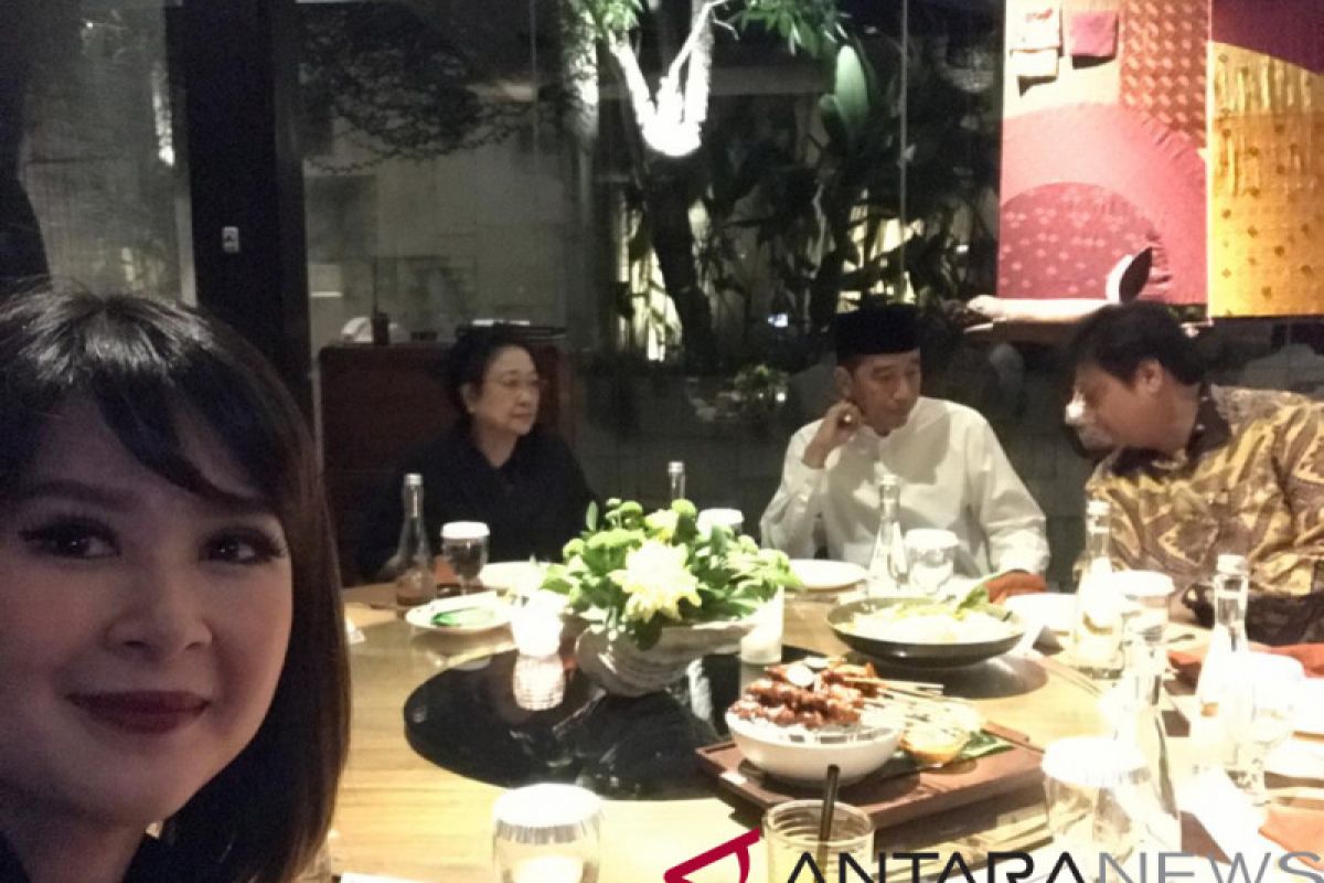 Jokowi bertemu pimpinan parpol paparkan evaluasi kampanye