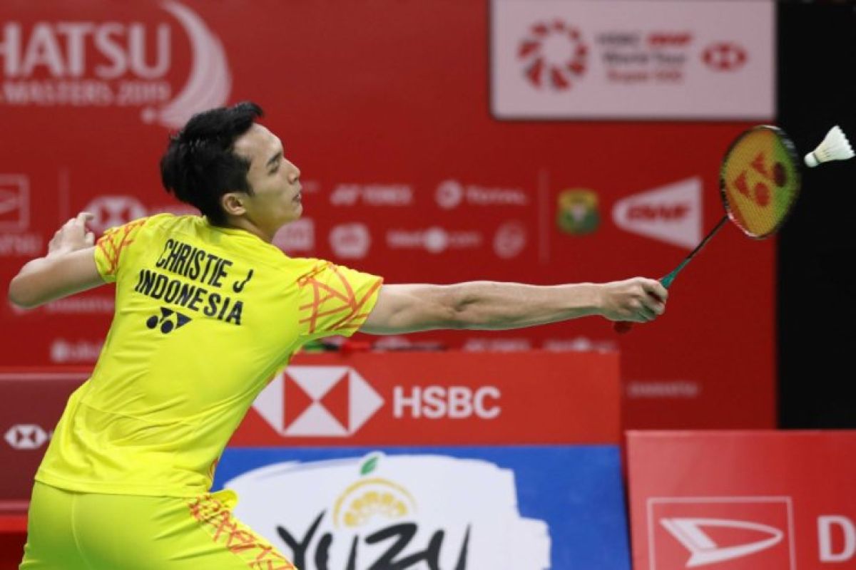 Jonatan tersingkir di Indonesia Masters 2019 usai dikalahkan pemain Denmark