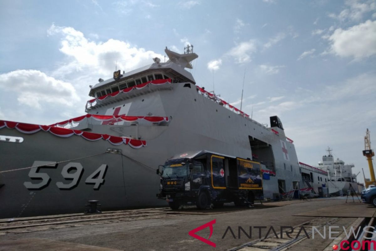 PT PAL  hands over hospital ship to Indonesian Navy