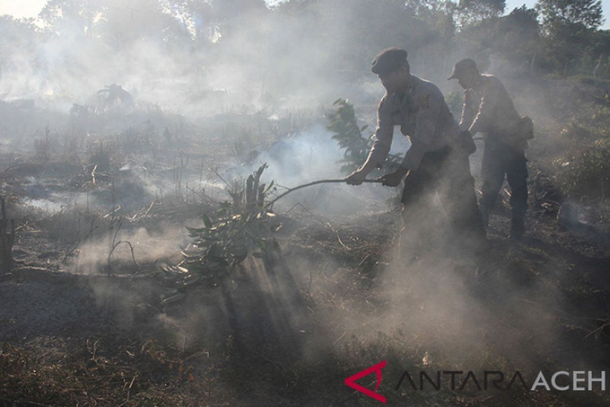 Sebanyak 12 kali karhutla terjadi dua bulan terakhir di Aceh