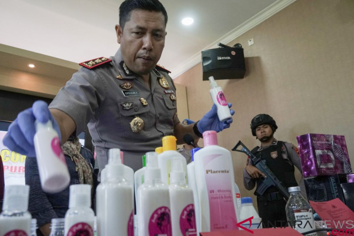 Polisi Purbalingga bongkar kasus peredaran kosmetik ilegal