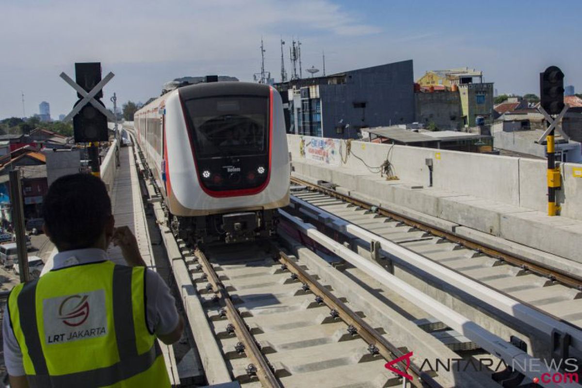 Tarif awal LRT Bekasi-Jakarta dipatok Rp12 ribu