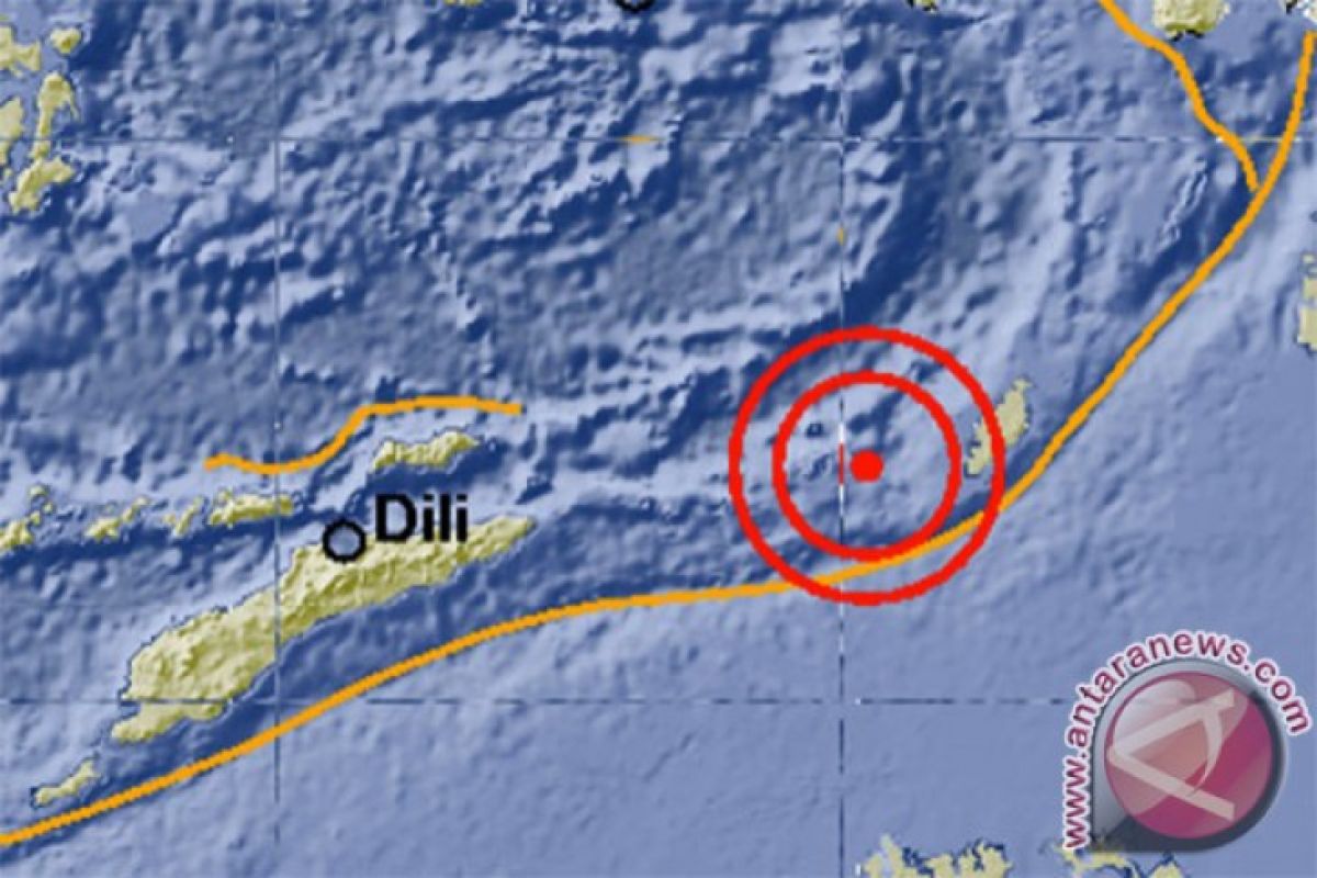 Gempa bumi Magnitudo 5,0 guncang Maluku Tenggara Barat