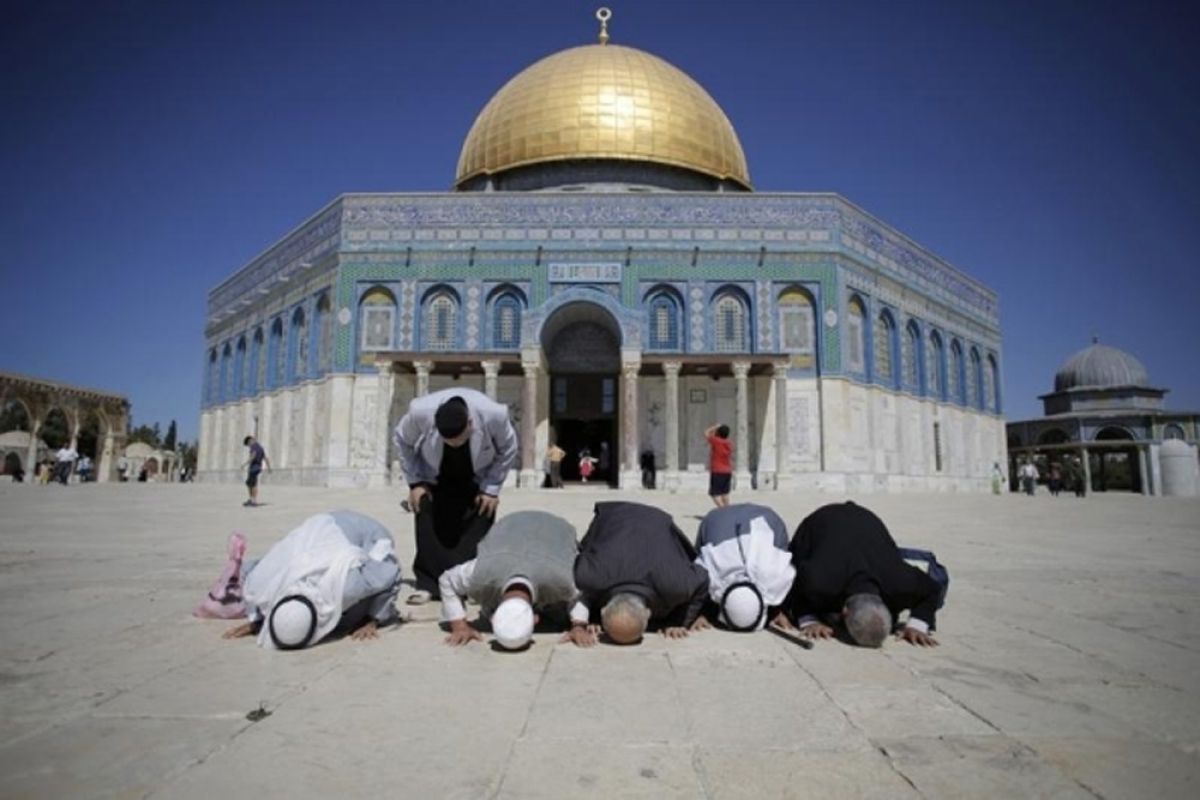 Israel serbu komplek Masjid Al-Aqsha