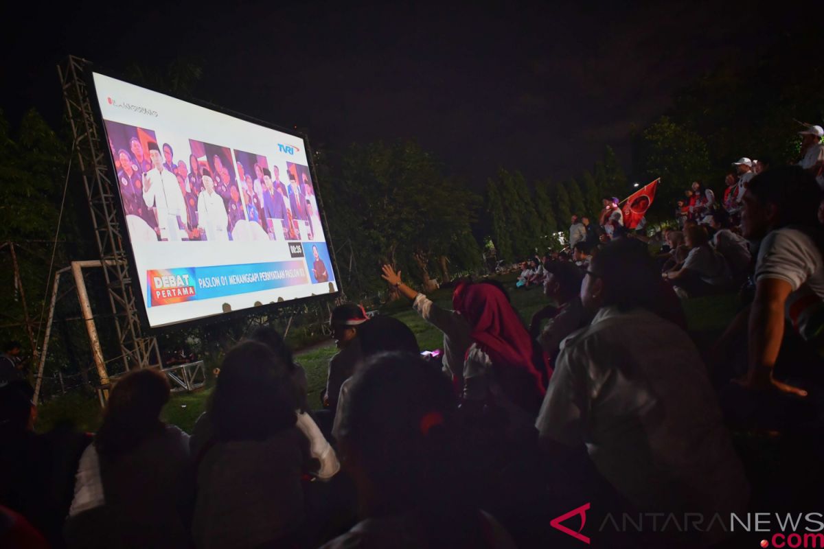 Polisi apresiasi pendukung dua paslon saat hadiri debat