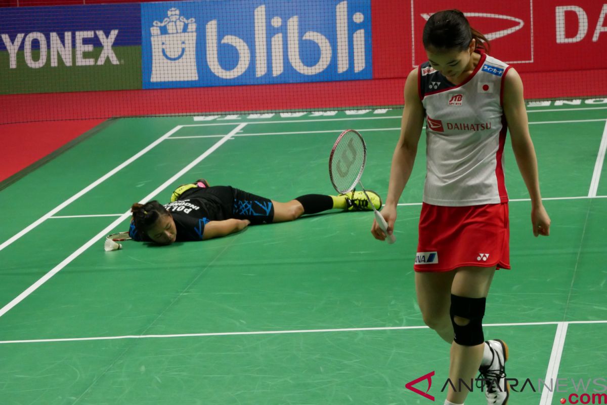 Langkah Greysia/Apriyani terhenti di semifinal