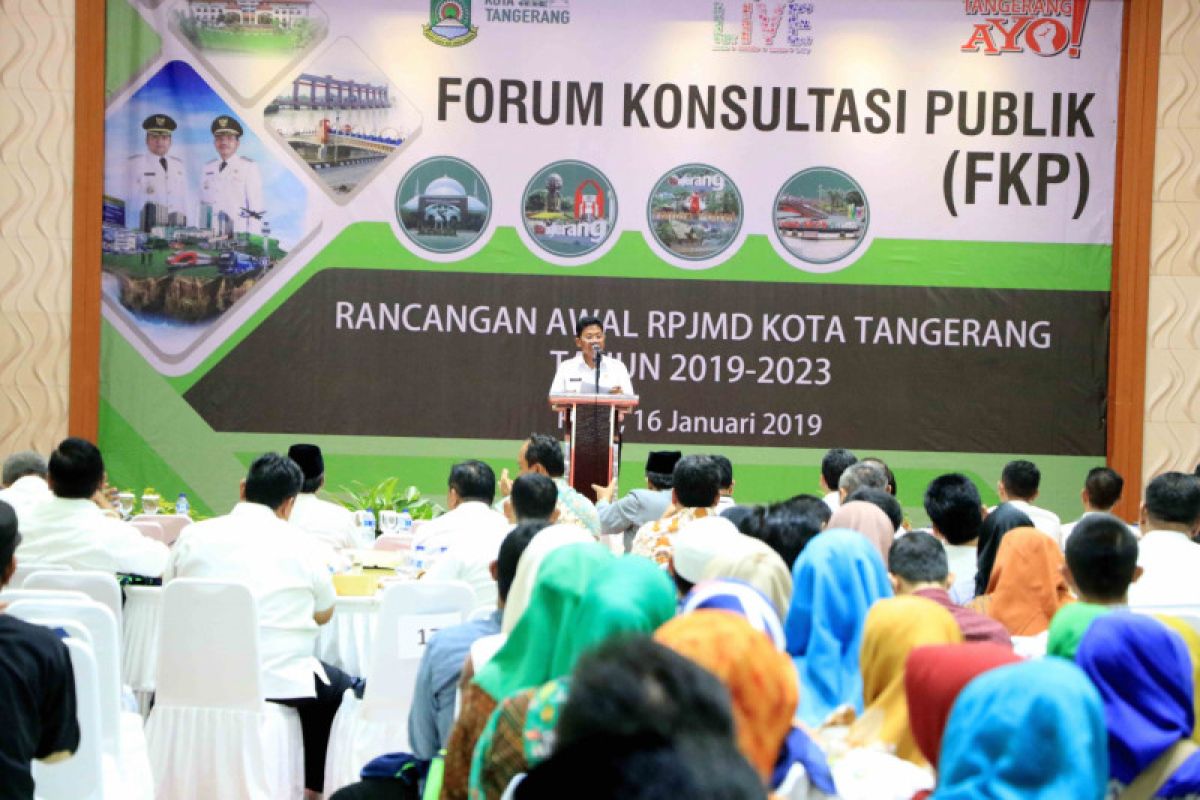 Sachrudin Visi Misi Kota Tangerang Dijabarkan Di 32 Program Prioritas Antara News Banten 3952