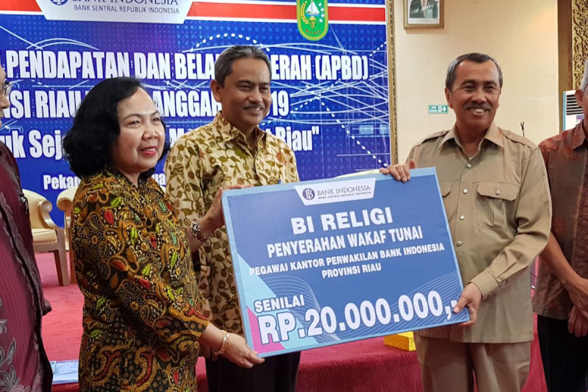 BI: Gunakan Wakaf Sebagai Instrumen Pembangunan Riau