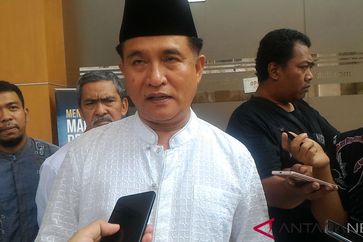 Yusril sebut pleno DPP PBB dukung Jokowi-Ma'ruf Amin