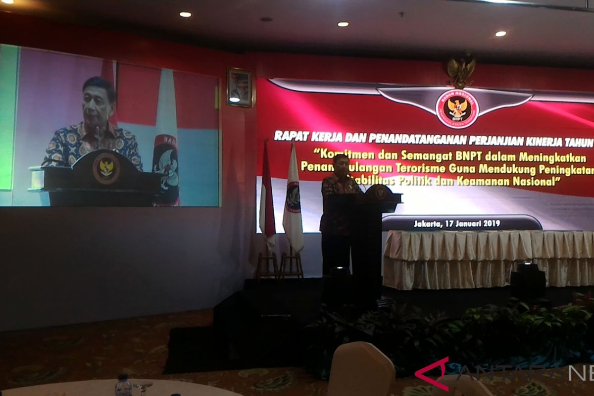 Indonesia`s counterterrorism agency cannot work alone: Wiranto