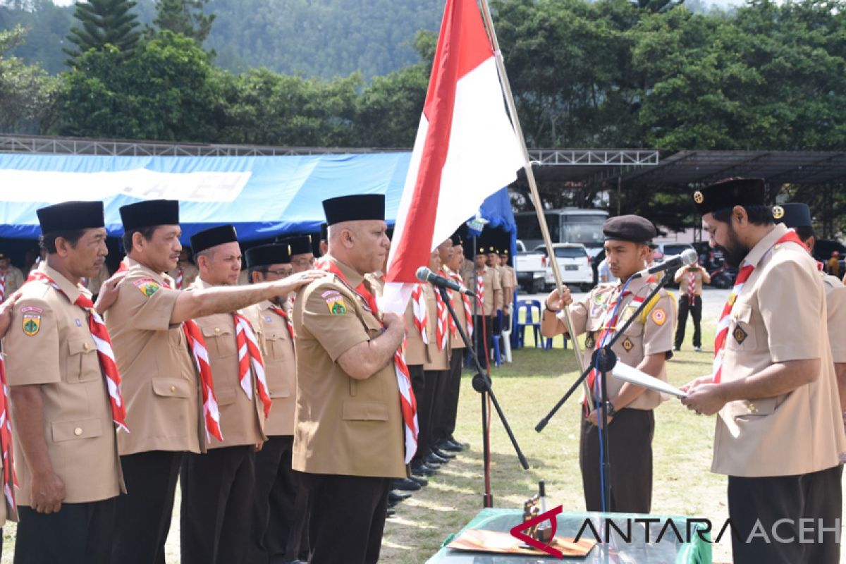 Sabela Abubakar jabat Ketua Kamabicab Pramuka Aceh Tengah