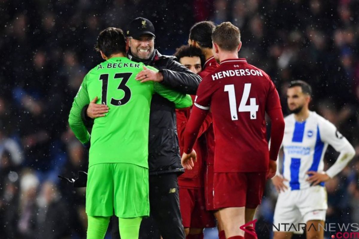 Hasil dan klasemen Liga Inggris, Liverpool jaga jarak keunggulan