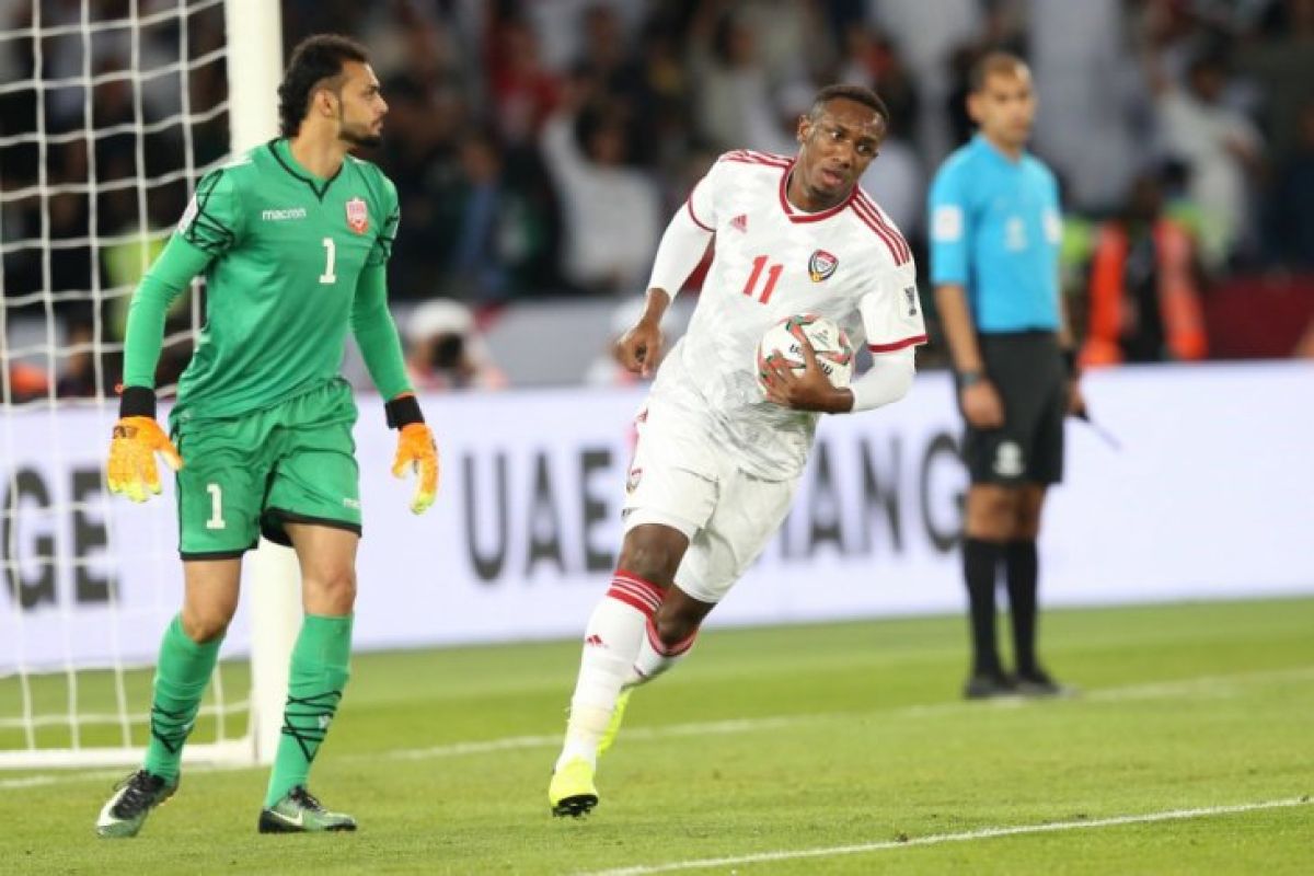 UEA imbang 1-1 dengan Bahrain pada pembukaan Piala Asia 2019