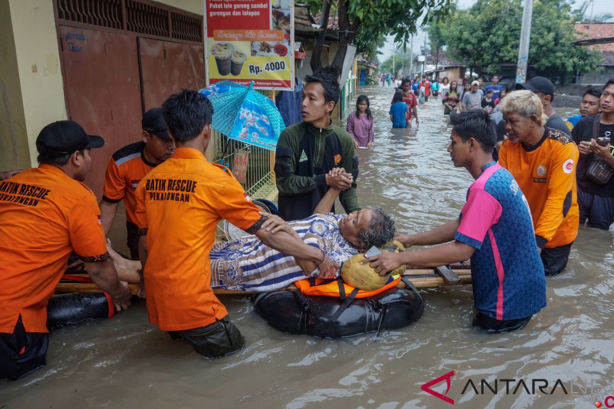 Ribuan rumah di eks-keresidenan pekalongan terendam banjir