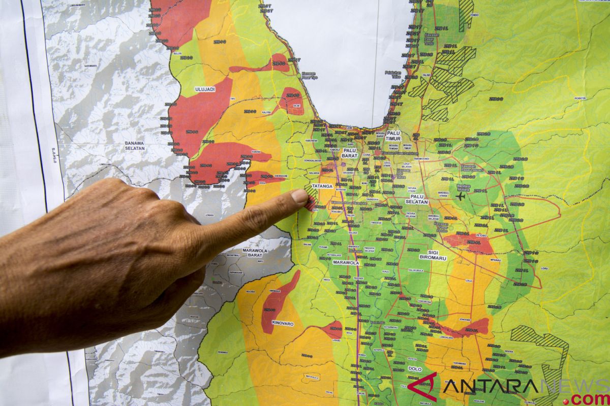 Gempa 5,8 magnitudo guncang Sigi dan tidak berpotensi tsunami