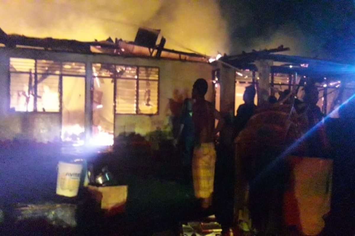 Kebakaran hanguskan asrama gereja reformasi di Waena
