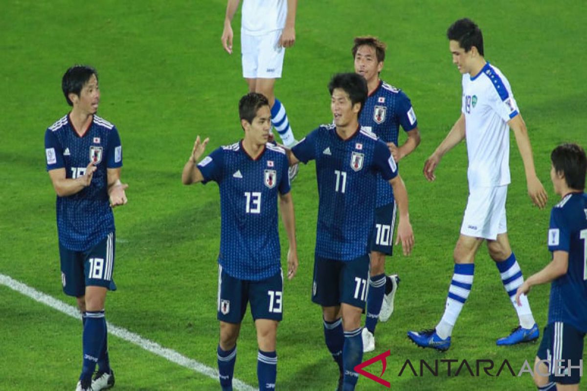 Tundukkan Uzbekistan, Jepang amankan posisi juara grup F