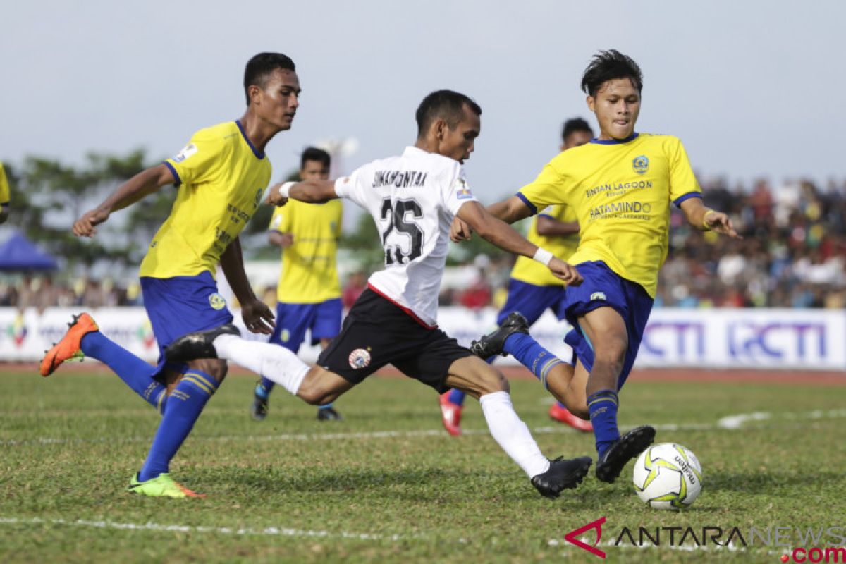 Hujan Kartu Kuning Warnai Kemenangan 757 Kepri Jaya atas PSDS Deli Serdang.