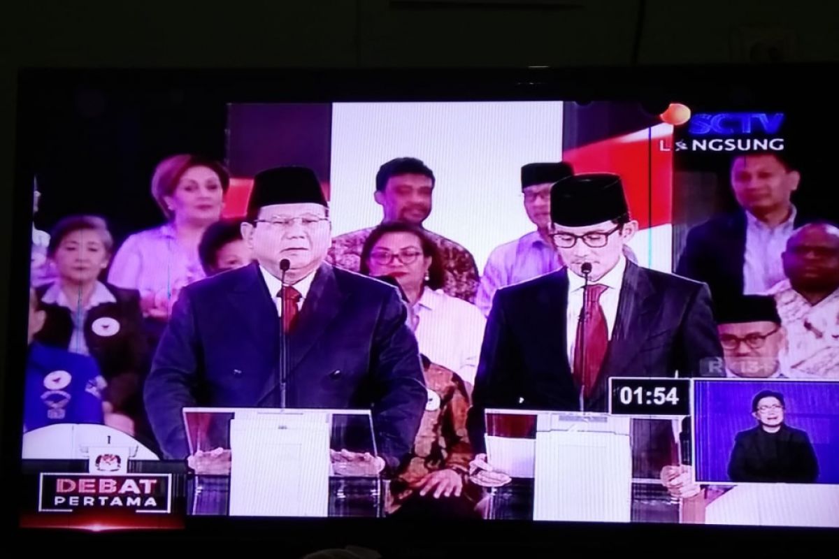 Debat Capres - Prabowo: terorisme dikirim dari negara lain