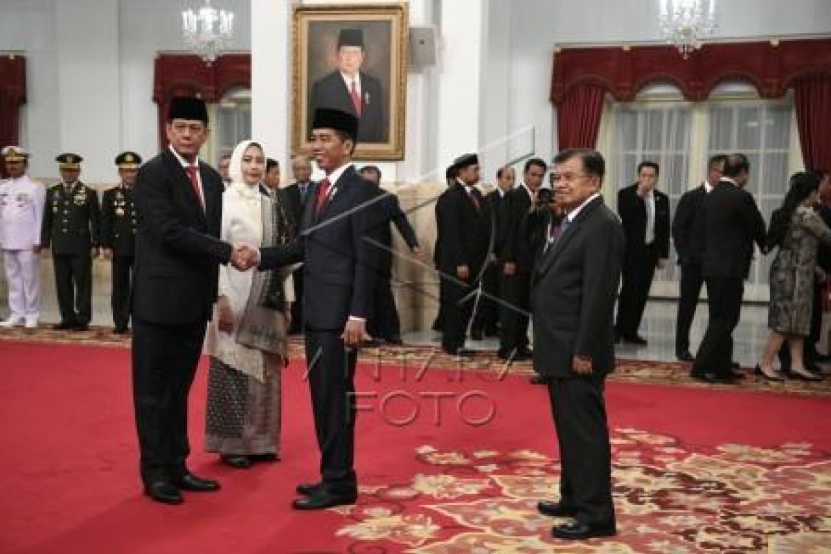 Presiden Joko Widodo lantik Monardo sebagai Kepala BNPB