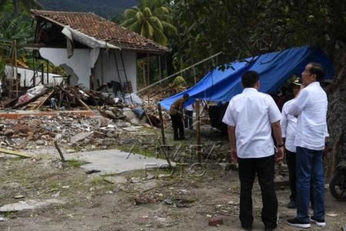 Lampung Selatan survei lahan untuk pengungsi Tsunami