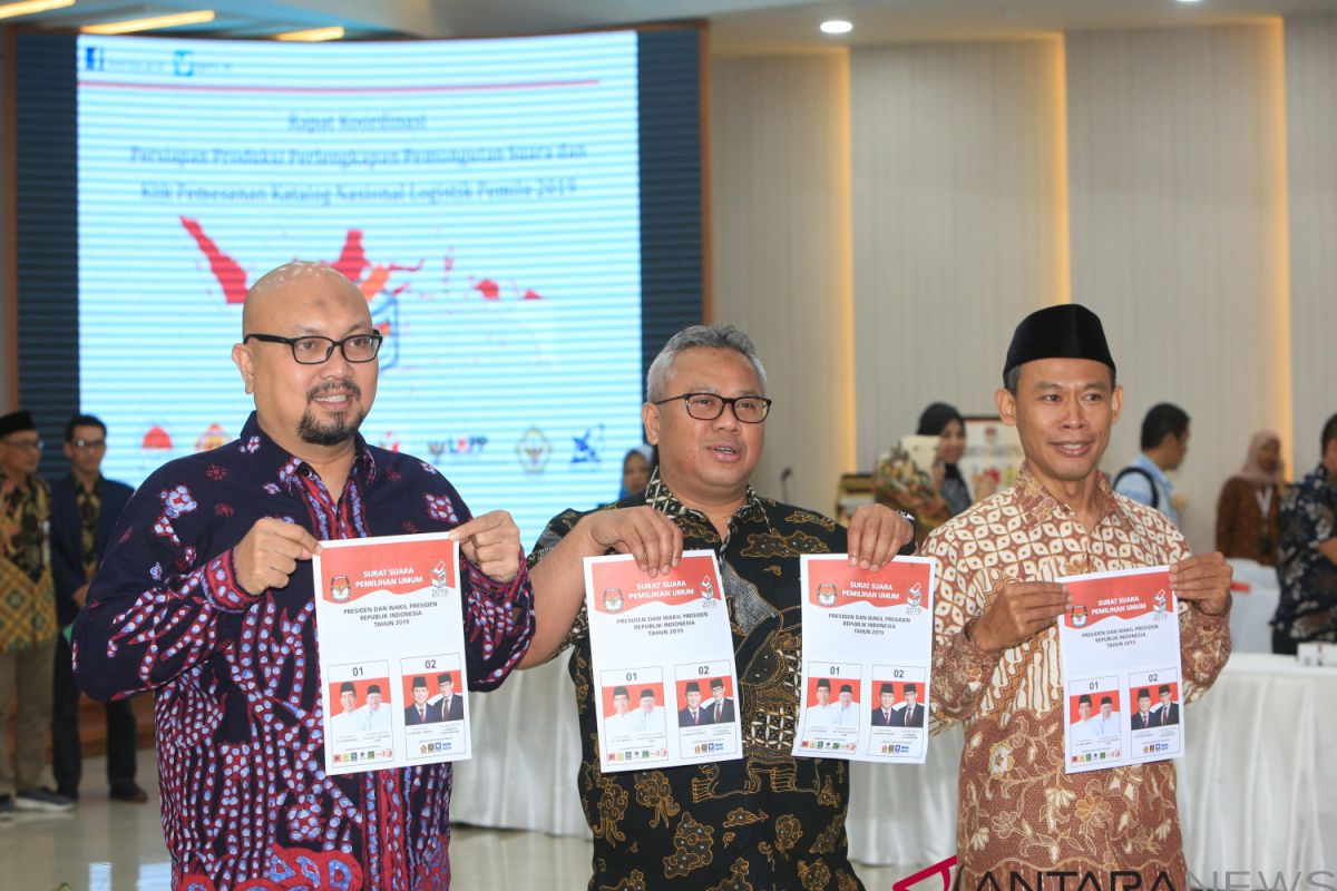 KPU targets ballot papers' production to start on Jan 19