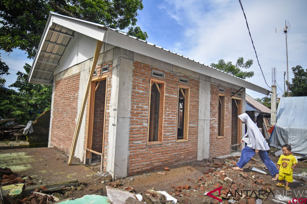 Lamban, rekonstruksi setelah gempa Lombok