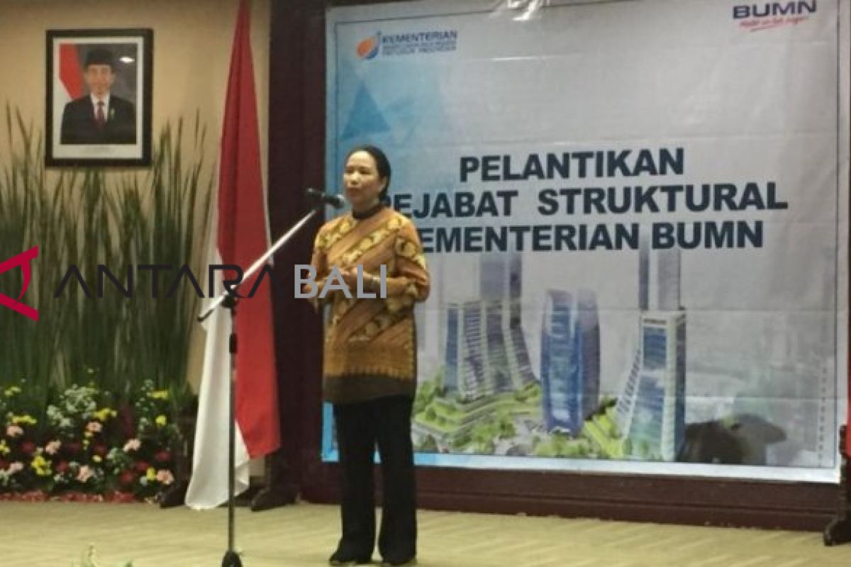 Menteri Rini rotasi 27 pejabat Kementerian BUMN