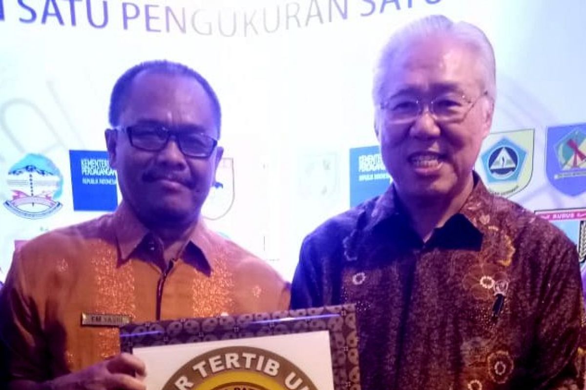 Empat pasar di Sijunjung raih penghargaan pasar tertib ukur