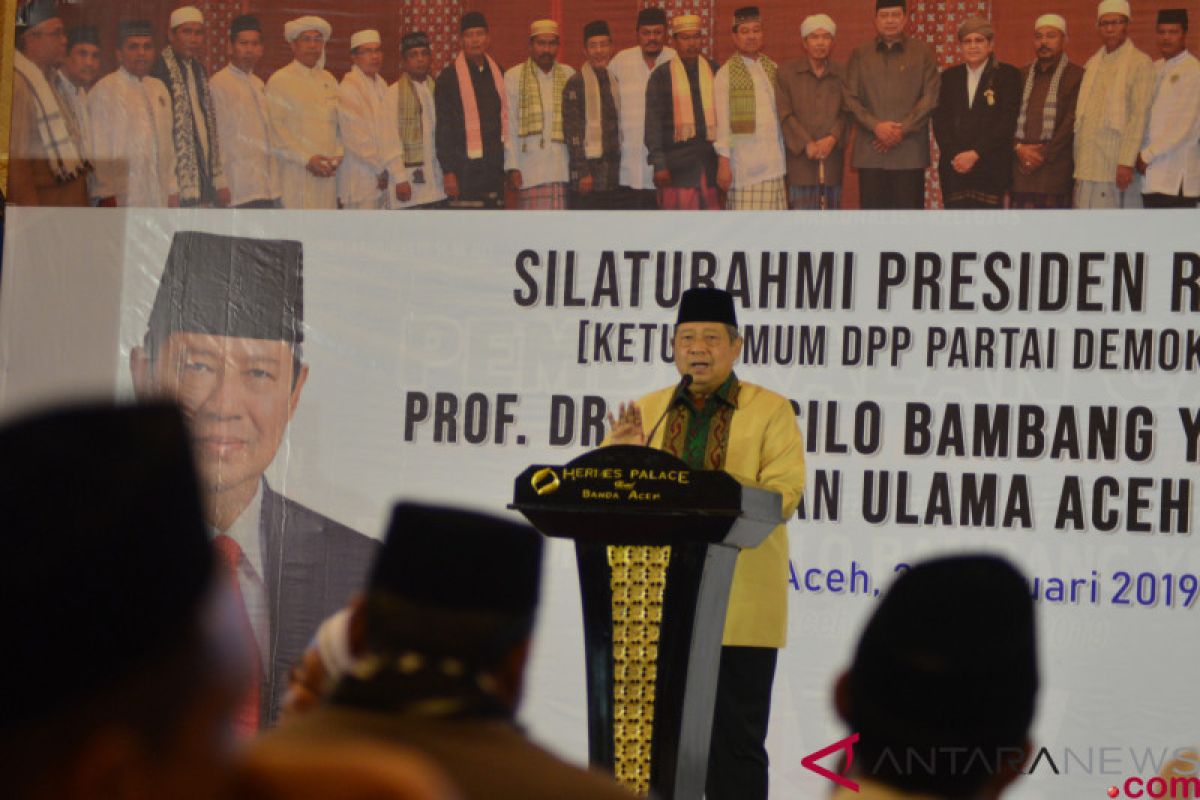 SBY minta Plt. Gubernur ingatkan Jakarta percepat bangun Aceh