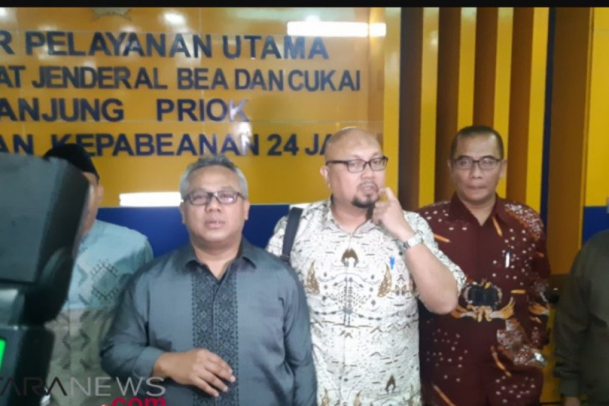 KPU datangi Bea Cukai Tanjung Priok