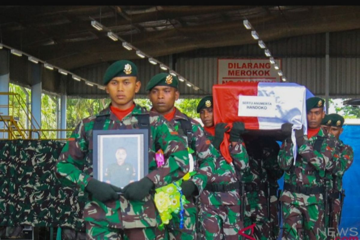 Kontak senjata di Yambi, seorang anggota TNI tewas