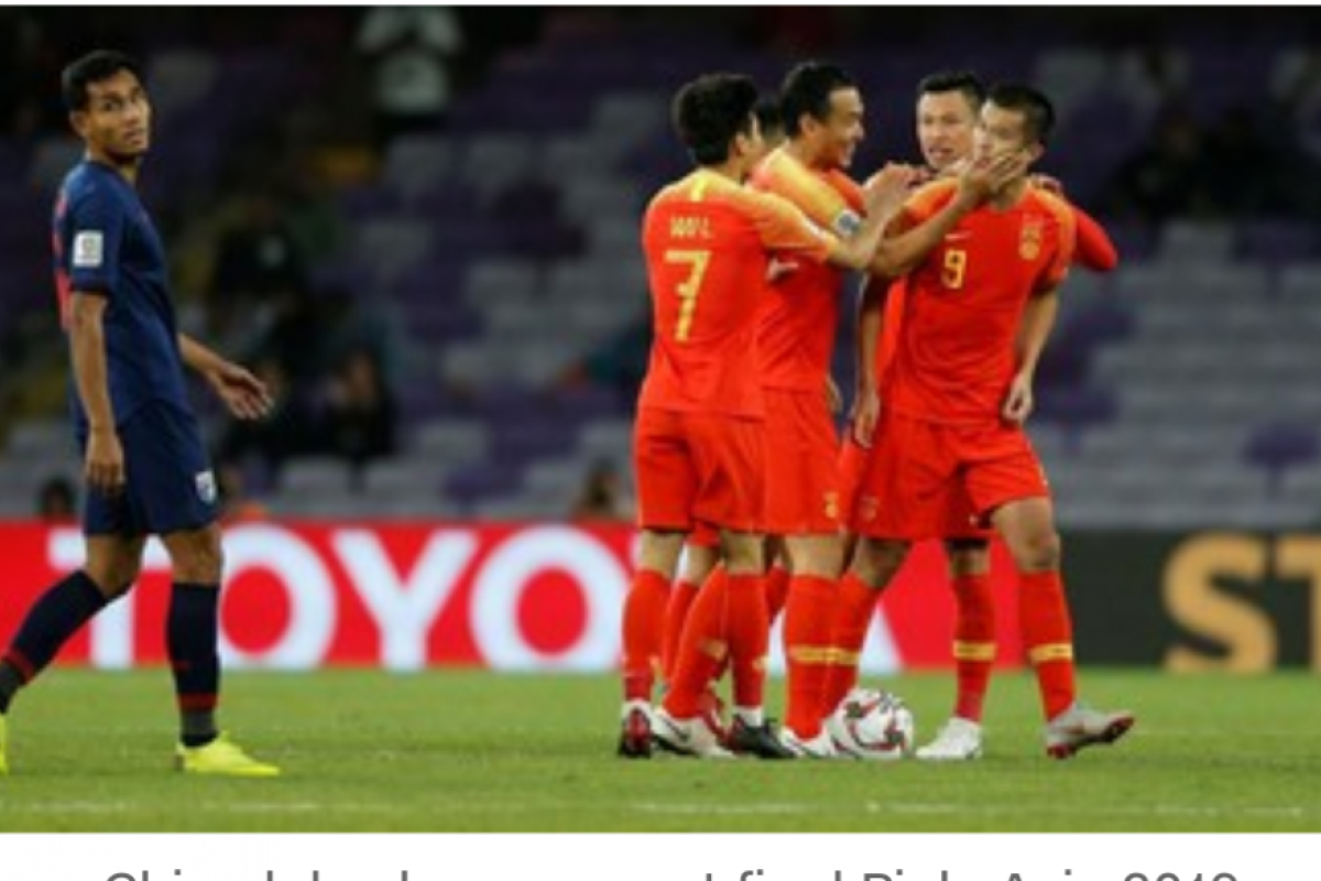 China Lolos ke Perempat Final Piala Asia