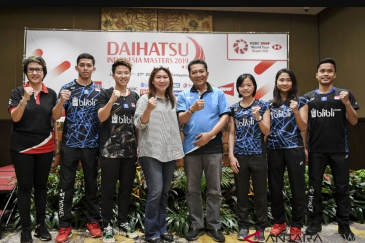 PBSI bidik pertahankan gelar Indonesia Masters