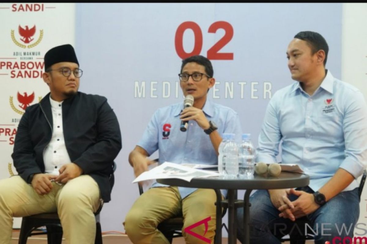 Sumbangan masyarakat untuk perjuangan Prabowo-Sandiaga meningkat signifikan