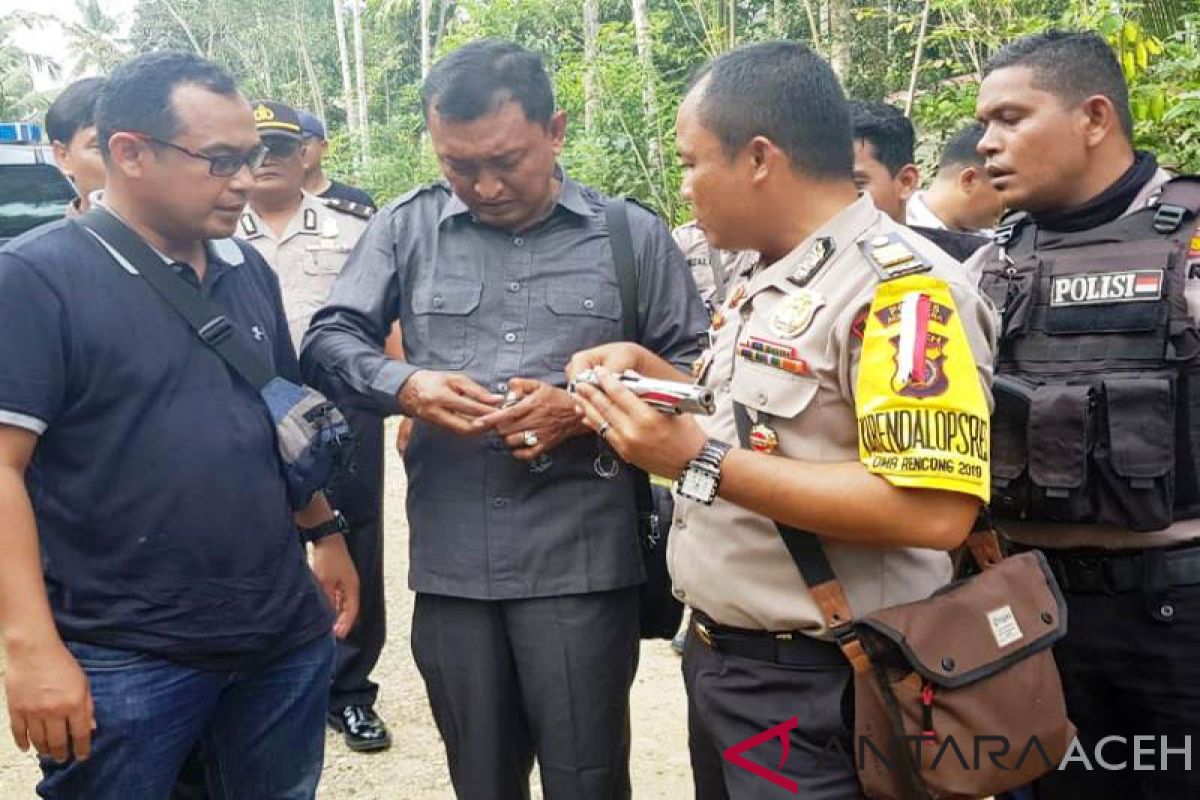 Kontak tembak, pistol dan 26 paket sabu diamankan di Aceh Utara