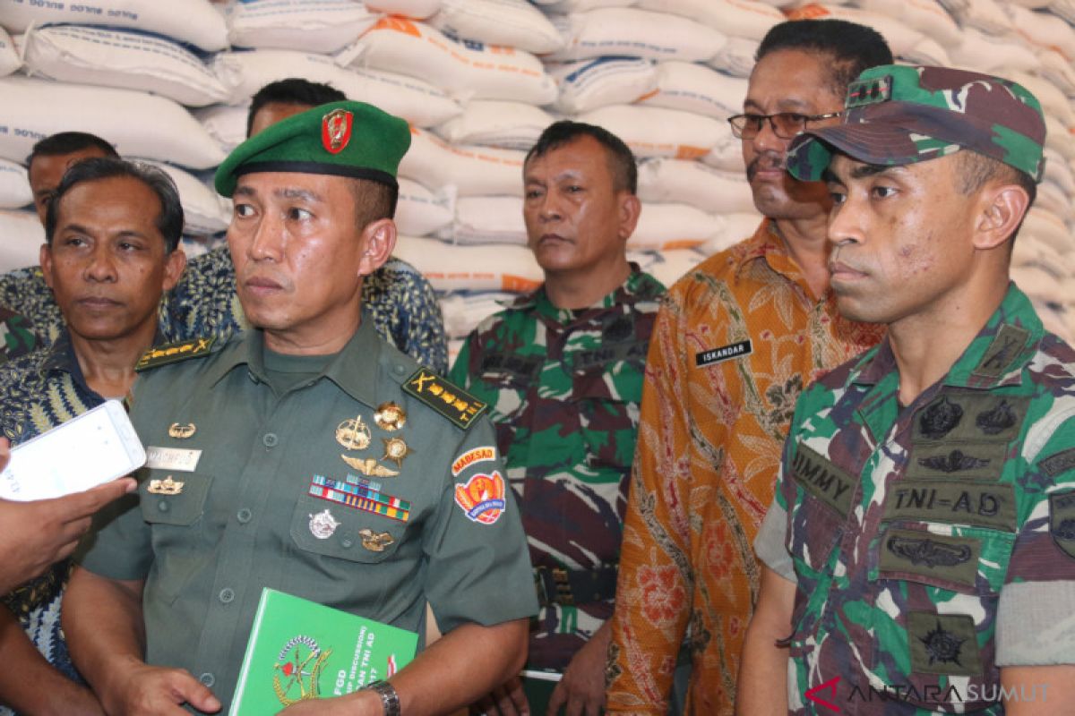 Tim Sergap Mabes TNI AD cek ketersediaan beras di daerah