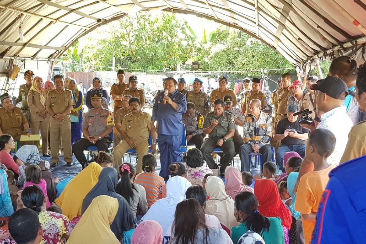 Posko terpadu korban kebakaran ditutup, Rp130 juta dana terkumpul