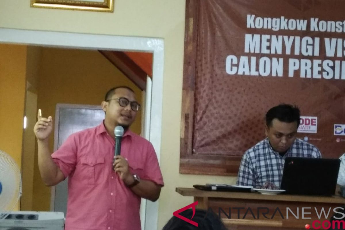 KPU disayangkan batalkan penyampaian visi-misi capres-cawapres