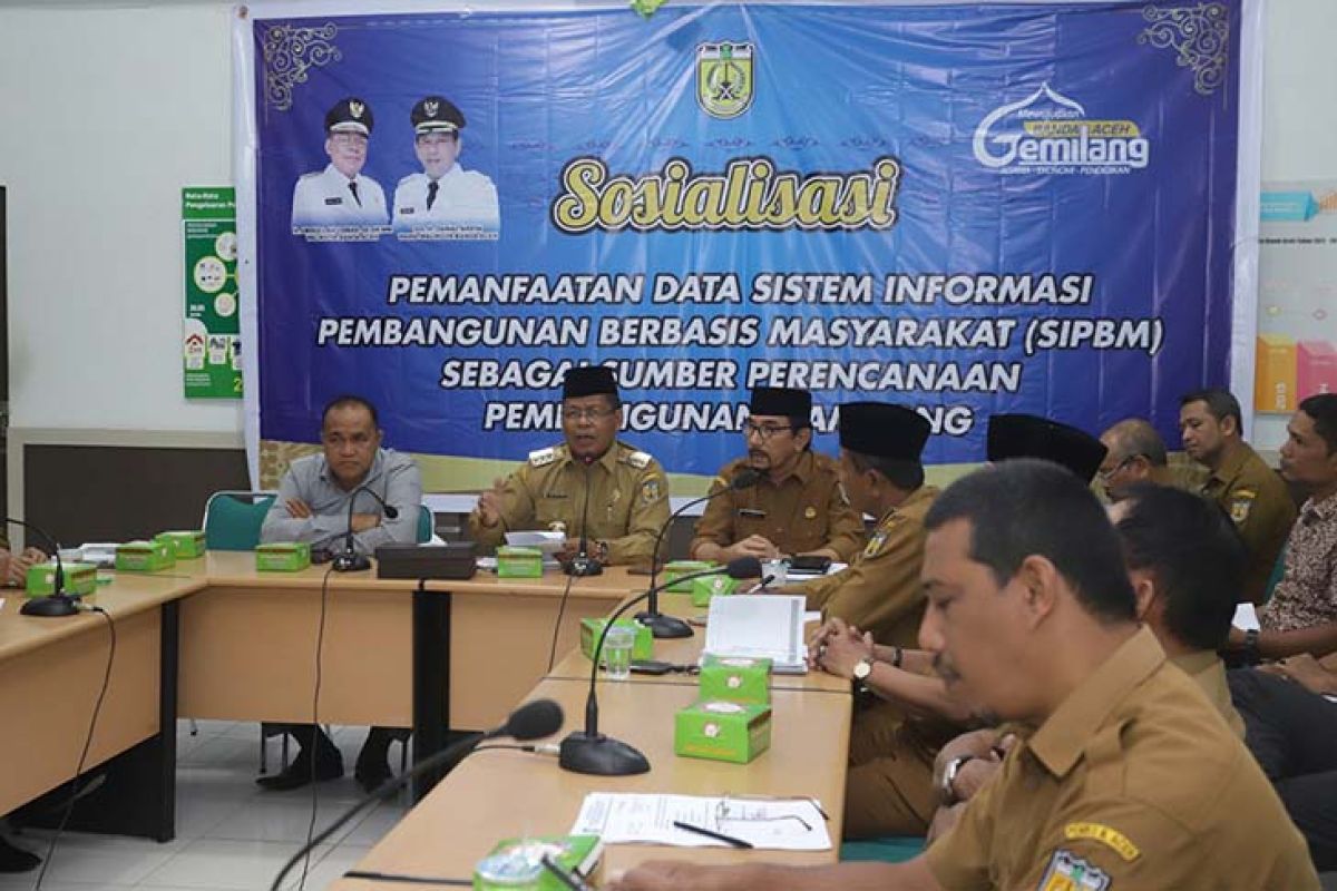 Wali kota Banda Aceh minta gampong update data SIPBM